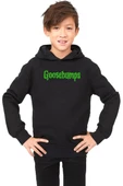 Goosebumps Lettern Siyah Çocuk 3ip Kapşonlu thumbnail 1