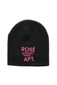 BLACKPINK ROSE BRUNO MARS APT Siyah Örme Bere thumbnail 1