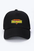 He Man Logo Siyah Fileli Şapka thumbnail 1