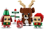 LEGO 40353 BrickHeadz Reindeer, Elf & Elfie thumbnail 2