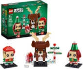 LEGO 40353 BrickHeadz Reindeer, Elf & Elfie thumbnail 1