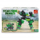 Ausini Titan Heroes Gunner-3 76 Parça thumbnail 2