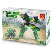 Ausini Titan Heroes Gunner-3 76 Parça thumbnail 3