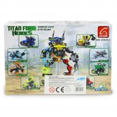 Ausini Titan Heroes Gunner-3 76 Parça thumbnail 4