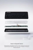 Bluetooth Kablosuz Klavye Mouse Seti TMK08 Siyah thumbnail 4
