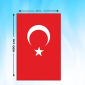 TÜRK BAYRAĞI _450X300 cm thumbnail 1