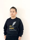 Sıfır Yaka Baskılı Sweat thumbnail 3