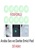 OMAC Araba Kapı Darbe Ve Ses Emici Pad Seti Fosforlu thumbnail 1