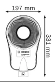 Bosch GDE 162 Toz Emme Adaptörü thumbnail 2