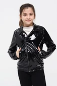 Kız Çocuk Deri Ceket 51262 thumbnail 8