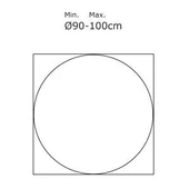 Tablalı Masa Ayağı 11.483 - H110cm thumbnail 2