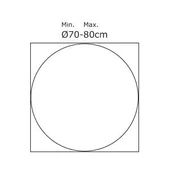 Tablalı Masa Ayağı 11.481 - H71,5cm thumbnail 2