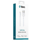 ttec Lightning 100cm Şarj Kablosu- Beyaz (2DK7508B) thumbnail 2
