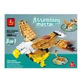 Ausini Assembling Master 3 in 1 182 Parça Dönüşen Kartal thumbnail 1