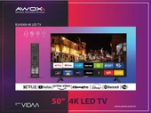 AWOX B245000 50" 4K LED TV thumbnail 1