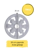 Dekoratif  Boyanabilir Polimer 25 cm Avize Göbeği thumbnail 1