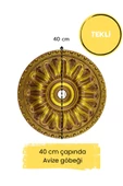 Dekoratif Polimer 40 cm Avize Göbeği thumbnail 1