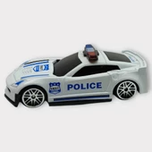 Metal Mini Polis Arabası  8 cm - Polis - 1 thumbnail 2
