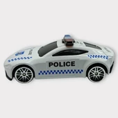 Metal Mini Polis Arabası  8 cm - Polis - 5 thumbnail 2