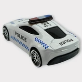 Metal Mini Polis Arabası  8 cm - Polis - 5 thumbnail 3