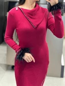 Triko fermuarlı Elbise thumbnail 2