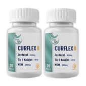 Curflex Tip 2 Kolajen, MSM, Zerdeçal 30 Kapsül - 2'li thumbnail 1
