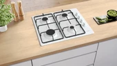 Bosch PBP6C2K80O Beyaz Ankastre Ocak thumbnail 4
