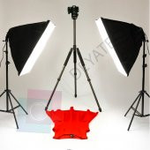 Deyatech Youtuber Kit 50x70 Softbox Sürekli Video Işık thumbnail 6