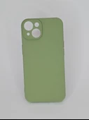 İPHONE 14 CAPPY SİLİKON YEŞİL KILIF thumbnail 3