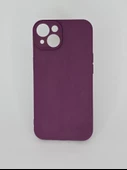İPHONE 14 CAPPY SİLİKON MOR KILIF thumbnail 3