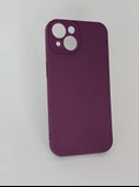 İPHONE 14 CAPPY SİLİKON MOR KILIF thumbnail 1