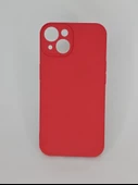 İPHONE 14 CAPPY SİLİKON KIRMIZI KILIF thumbnail 3