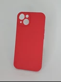 İPHONE 14 CAPPY SİLİKON KIRMIZI KILIF thumbnail 1