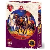 ART PUZZLE YILKI ATLARI 570 PARÇA thumbnail 1