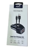 17 v Çift girişli fast type-c araç şarzı thumbnail 1