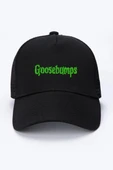 Goosebumps Lettern Siyah Fileli Şapka thumbnail 1
