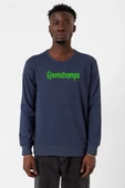 Goosebumps Lettern indigo Erkek 2ip Sweatshirt thumbnail 1