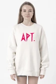 Blackpink Apt Beyaz Kadın 2ip Sweatshirt thumbnail 1