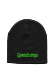 Goosebumps Lettern Siyah Örme Bere thumbnail 1