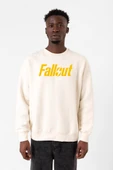 Fallout Lettern Ekru Erkek 2ip Sweatshirt thumbnail 1