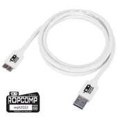 Ropcomp USB Micro-B Superspeed Data Kablosu USB 3.0 thumbnail 1