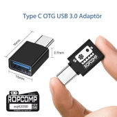 Ropcomp Type C OTG USB 3.0 Adaptör thumbnail 3