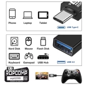 Ropcomp Type C OTG USB 3.0 Adaptör thumbnail 2