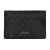 Zippo Saffiano Deri Cüzdan - Siyah thumbnail 1