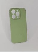 İPHONE 14 PRO CAPPY SİLİKON YEŞİL KILIF thumbnail 2