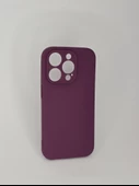 İPHONE 14 PRO CAPPY SİLİKON MOR KILIF thumbnail 3