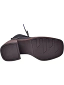 MAMMAMİA D24KB-4615 PLATFORM TOPUKLU KADIN  DERİ BOT thumbnail 10