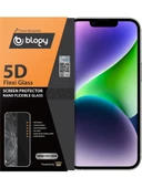 Blogy iPhone 14 Plus ile Uyumlu Flexi 5D Ekran Koruyucu thumbnail 1