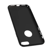 iPhone 7 Plus ile Uyumlu Rubber Kılıf Siyah thumbnail 2