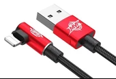 Baseus Lightning 1 Metre MVP Kablo Kırmızı thumbnail 1